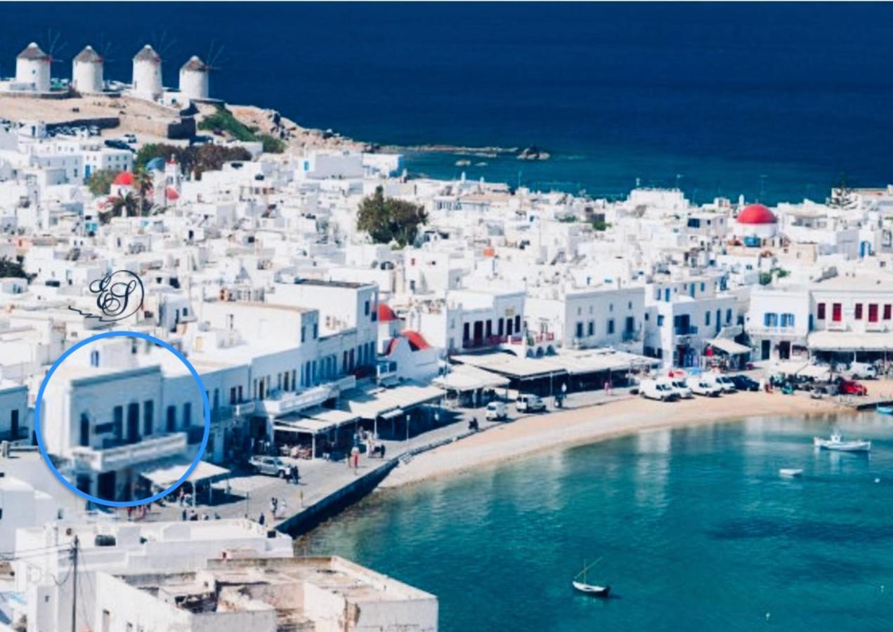 Vakantiehuis Mykonos Old Harbor Front With Balcony